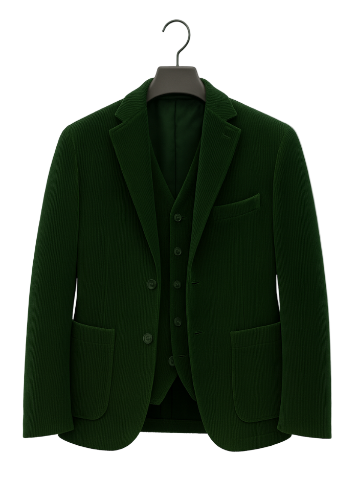 Gabriel | Ensemble 2 pièces : blazer et gilet en velours