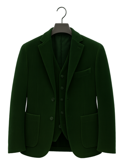 Gabriel | Ensemble 2 pièces : blazer et gilet en velours