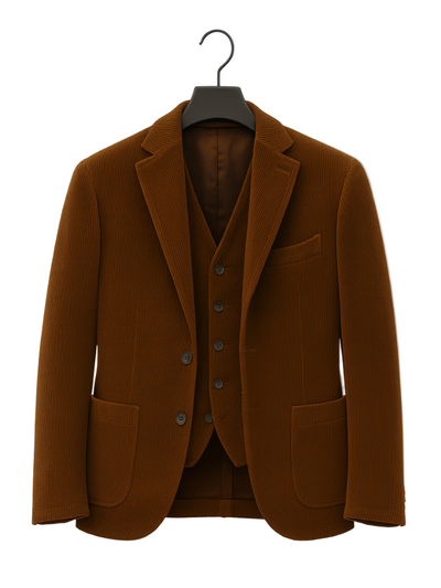 Gabriel | Ensemble 2 pièces : blazer et gilet en velours