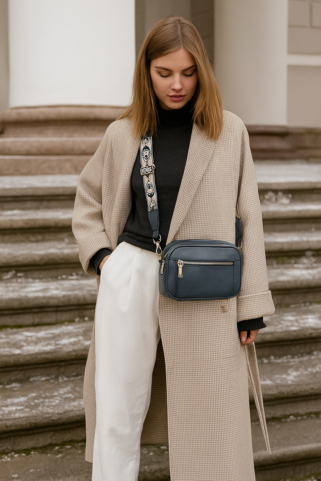 Astrid | Sac d’épaule en cuir fin
