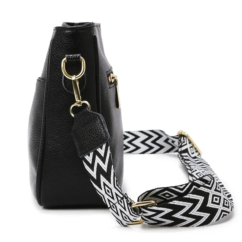 Julieta | Sac d’épaule en cuir finement cousu