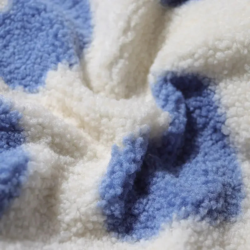 Jessy | Veste réversible avec cœurs