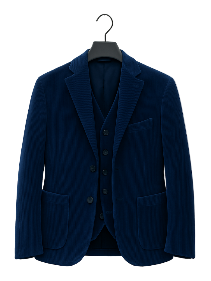 Gabriel | Ensemble 2 pièces : blazer et gilet en velours