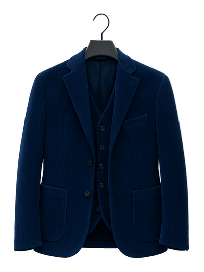 Gabriel | Ensemble 2 pièces : blazer et gilet en velours