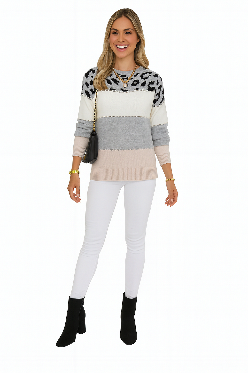 Margot | Pull Léopard Élégance