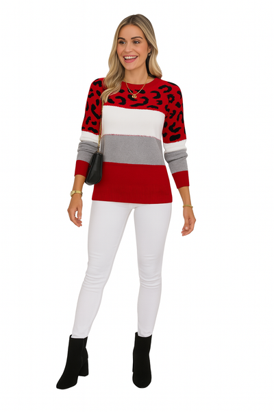 Margot | Pull Léopard Élégance