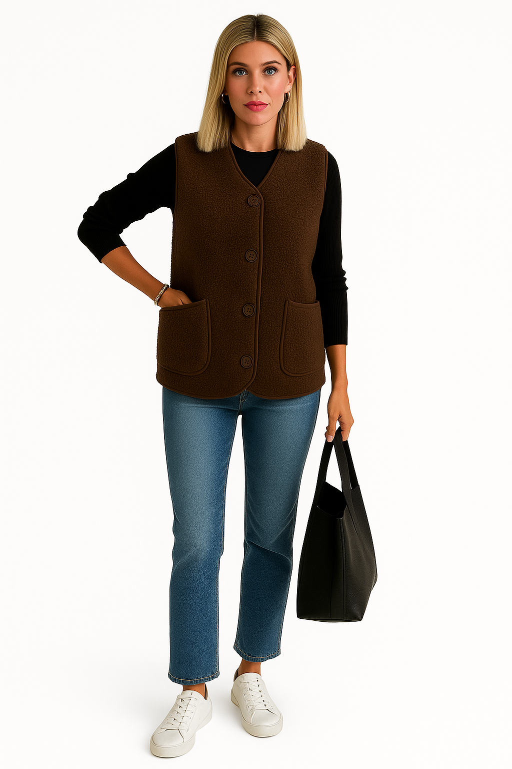 Jade | Le gilet élégant qui vous enveloppe de chaleur