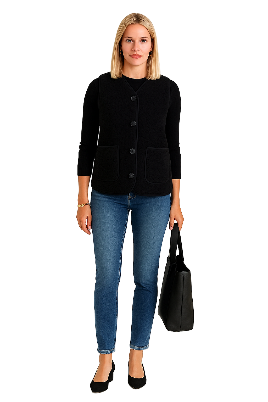 Jade | Le gilet élégant qui vous enveloppe de chaleur