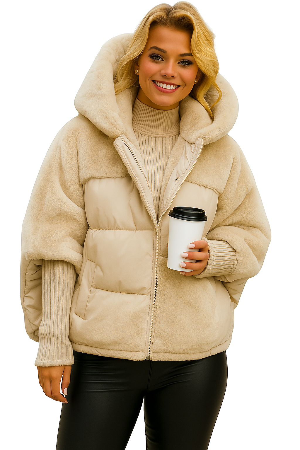 Natalia | Doudoune chaude avec capuche