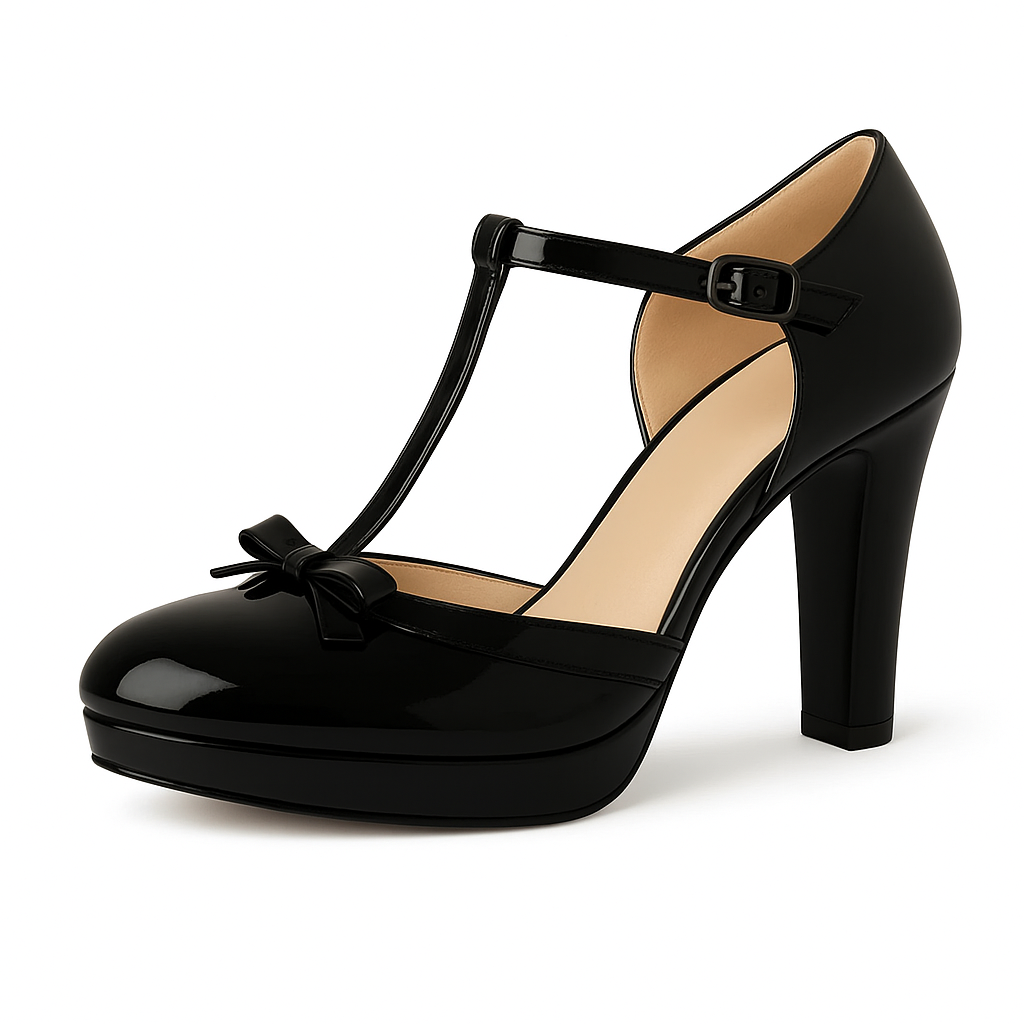 Lucía | Talons Élégants avec Nœud