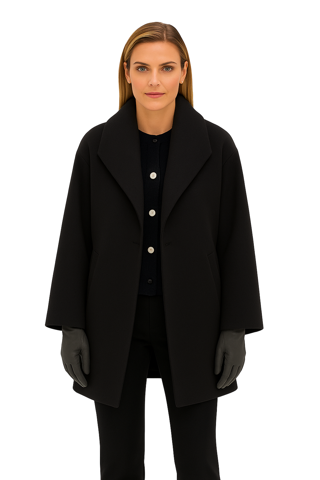 Ambre | Manteau Laine Élégance