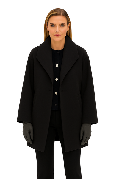 Ambre | Manteau Laine Élégance