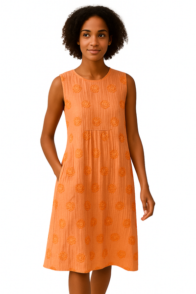 Franca | Robe élégante en coton avec poches