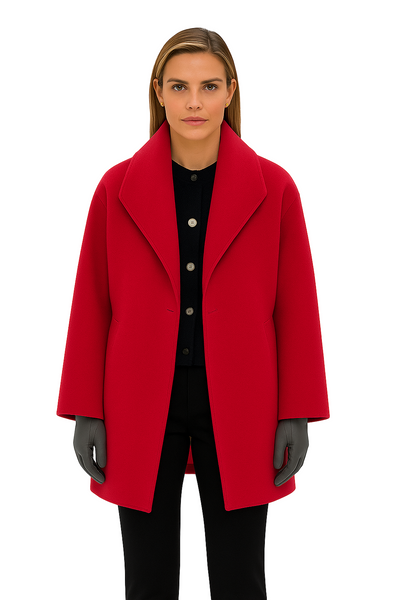 Ambre | Manteau Laine Élégance