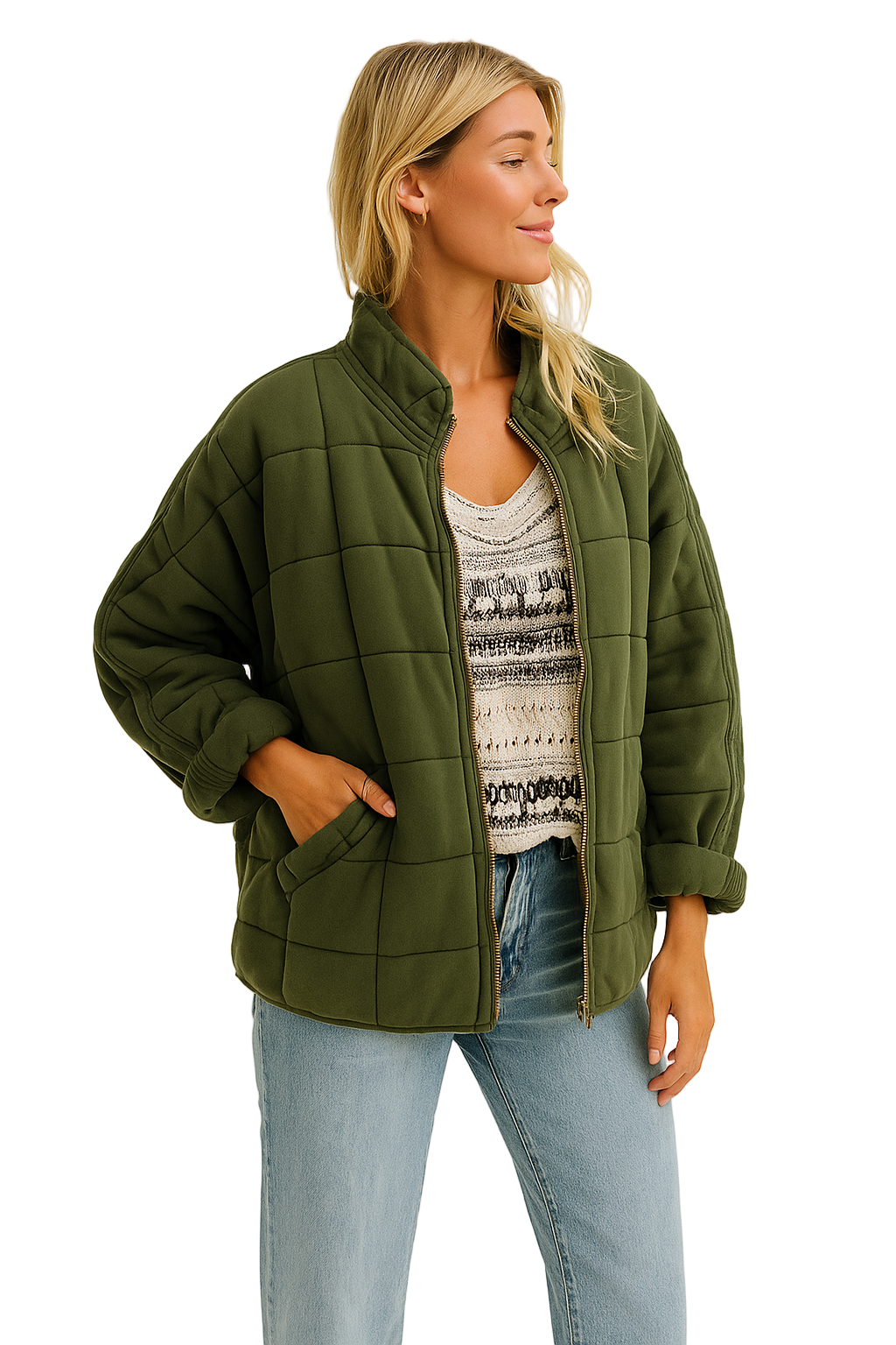 Sophia | Veste matelassée de luxe