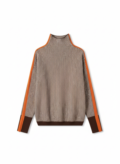 Ariela | Pull à Rayures Contrastées