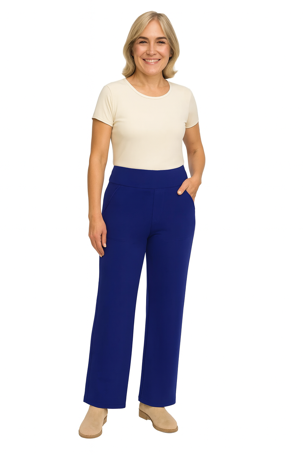 Elina | Pantalon extensible et confortable