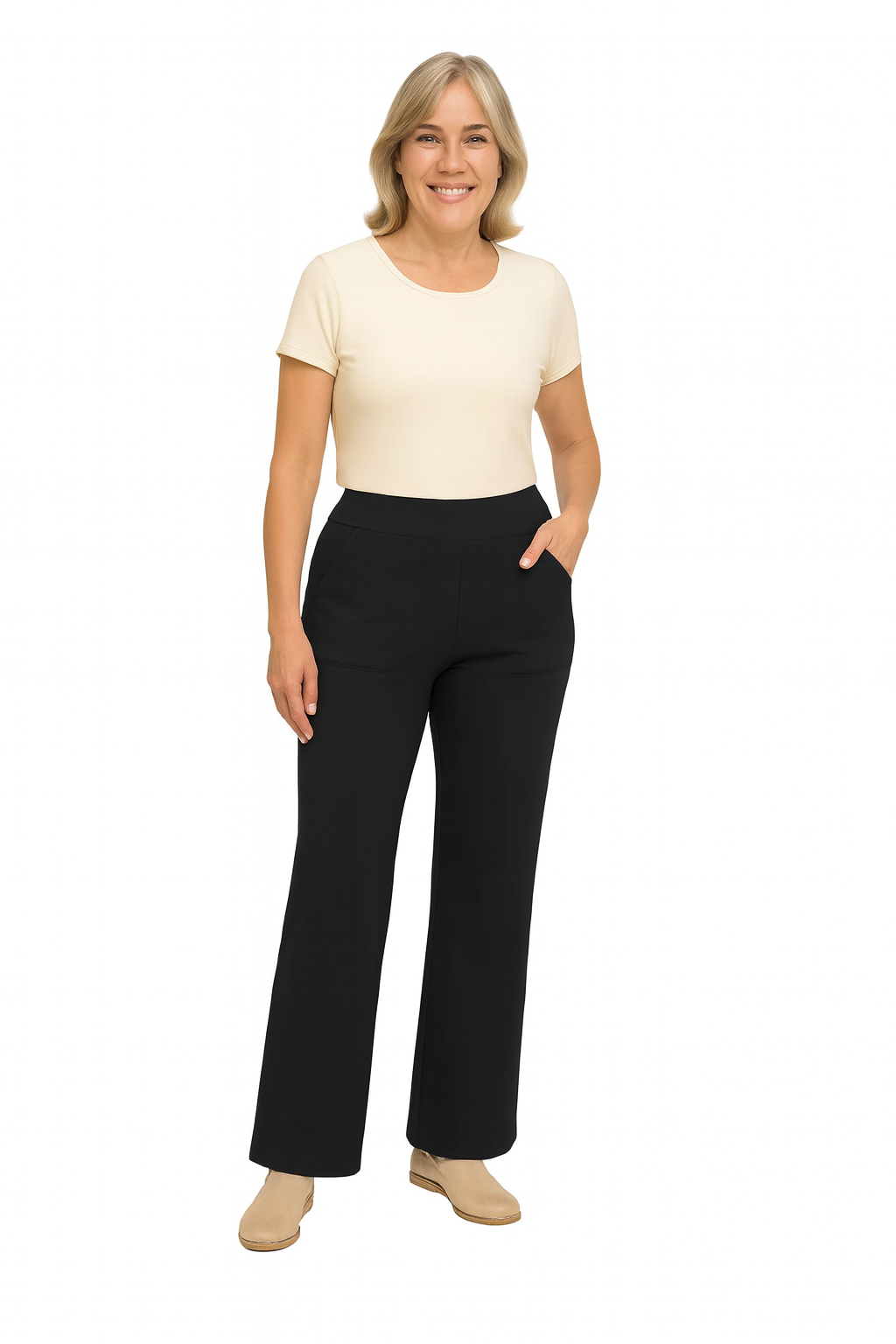 Elina | Pantalon extensible et confortable