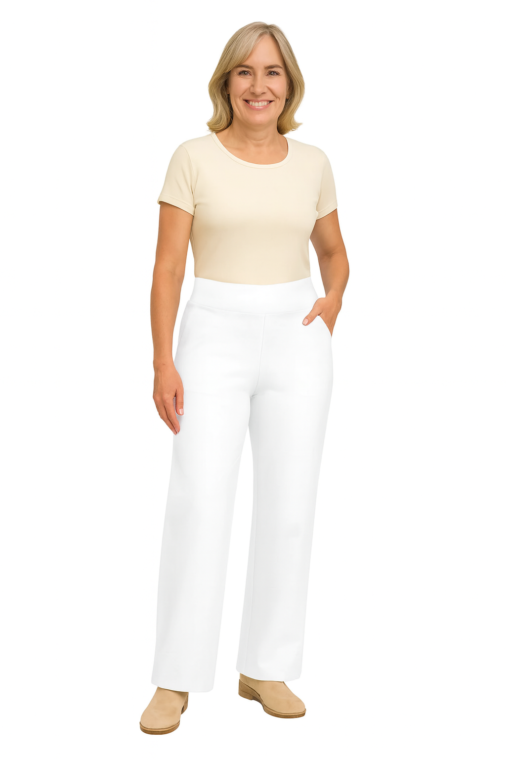 Elina | Pantalon extensible et confortable